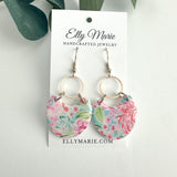Lily Clay Dangles- Multiple Colors
