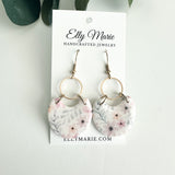 Lily Clay Dangles- Multiple Colors