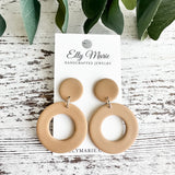 Olivia Clay Earrings -multiple colors