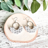 Boho Triangles - Melissa Clay  Earrings