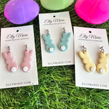 Peep Tails Clay Dangles