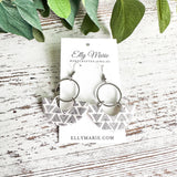 Boho Triangles - Melissa Clay  Earrings