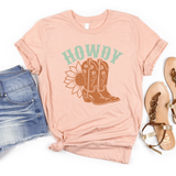 Howdy Graphic Tee- multiple colors