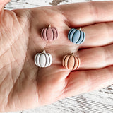 Mini Pumpkin Studs (multiple colors)