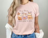 Hocus Pocus I Need Coffee to Focus Tee