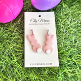 Peep Tails Clay Dangles