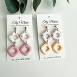 Mia Clay Earrings- Multiple Colors
