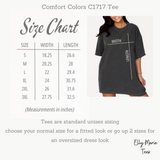 No rain No flowers Comfort Colors Tee