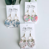 Lily Clay Dangles- Multiple Colors