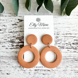 Olivia Clay Earrings -multiple colors