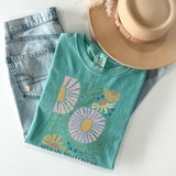 No rain No flowers Comfort Colors Tee