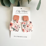 Harvest Floral Adeline Clay Earrings