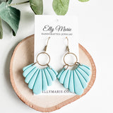 Bright Valarie Clay Dangles