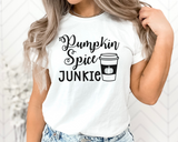 Pumpkin Spice Junkie Tee