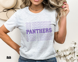Panthers Purple Graphic Tee