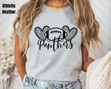 Panther Football Tee