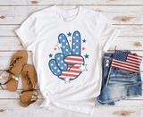 Peace Hand Graphic Tee