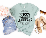 Bossy Graphic Tee