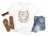 Gettin Lucky In KY Graphic Tee