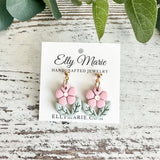 Spring Blossom Clay Drop Earrings
