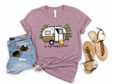 Camping Is My Happy Place Graphic Tee