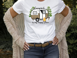 Camping Is My Happy Place Graphic Tee