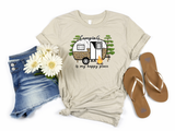 Camping Is My Happy Place Graphic Tee