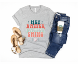 Hey Batter Batter Graphic Tee