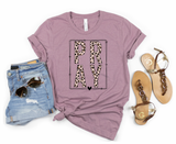 Pray Leopard Graphic Tee