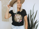 Highland Leopard Graphic Tee