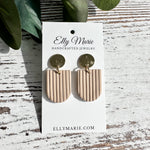 Ava Clay Earrings- Multiple colors available