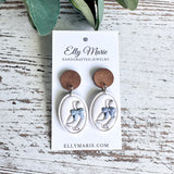 Country Goose Clay Earrings