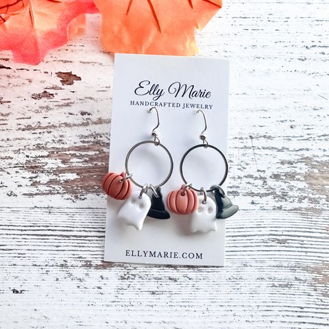 Spooky Halloween Charm Dangles