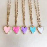 Spiked Heart Necklace