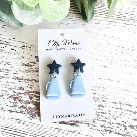 Cheer Clay Cutout Earrings