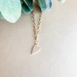 Pave Heart Necklace