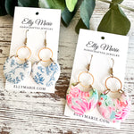 Lily Clay Dangles- Multiple Colors