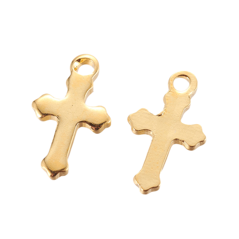 Tiny Cross Charm