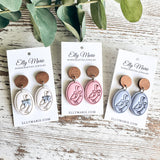 Country Goose Clay Earrings