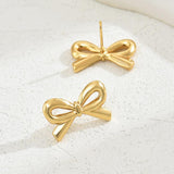 Simple Bow Stud