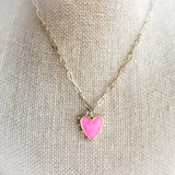 Spiked Heart Necklace