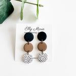 Aztec Cynthia Clay Earrings