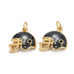 Football Helmet Charm