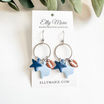 Wrangler Football Charm Dangles
