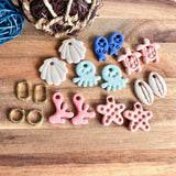 Beach Day Clay Charm Bundle