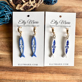 Cielo Sardine Clay Earrings