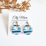 Blue Stripe Charm