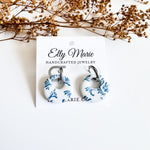 Blue Floral Charm