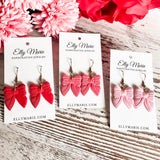 Lined Bow Dangles