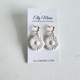 Dewdrop Blooms Clay Earrings